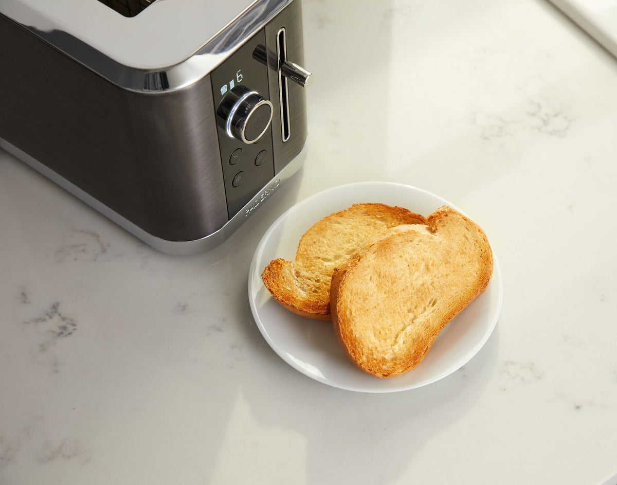 Even Heat Wide Slots Toaster with 9 Settings, Black Stainless Steel, 2-Slices C0R0 - product image 6
