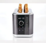 Even Heat Wide Slots Toaster with 9 Settings, Black Stainless Steel, 2-Slices C0R0 - product image 7