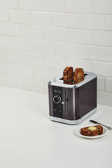 Even Heat Wide Slots Toaster with 9 Settings, Black Stainless Steel, 2-Slices C0R0 - product image 8