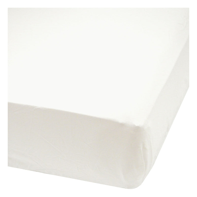 Bamboo Baby Crib Fitted Sheets, Ivory O9G3
