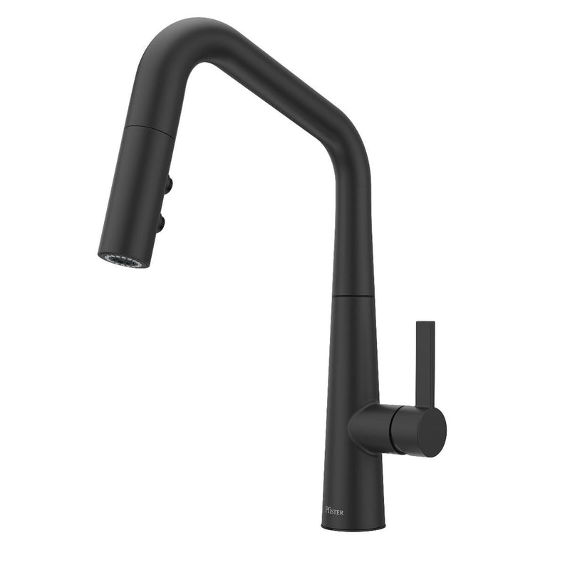 Buxton Pull-Down Kitchen Faucet, Matte Black O1Y3