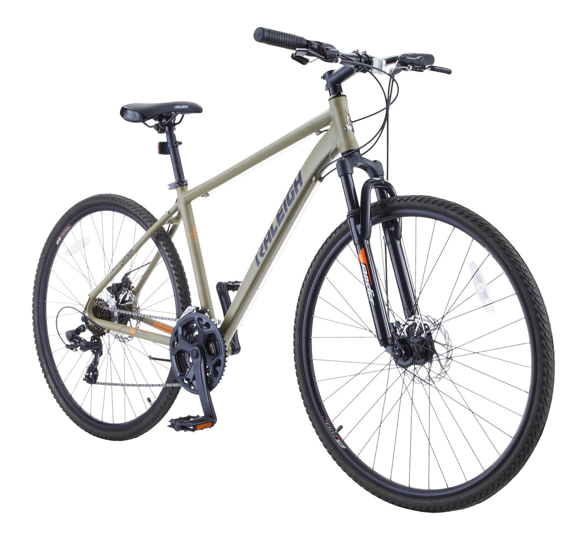 Encounter Hybrid Bike with Alloy Disc Brakes, 700C, Grey I5S9 - product image 1