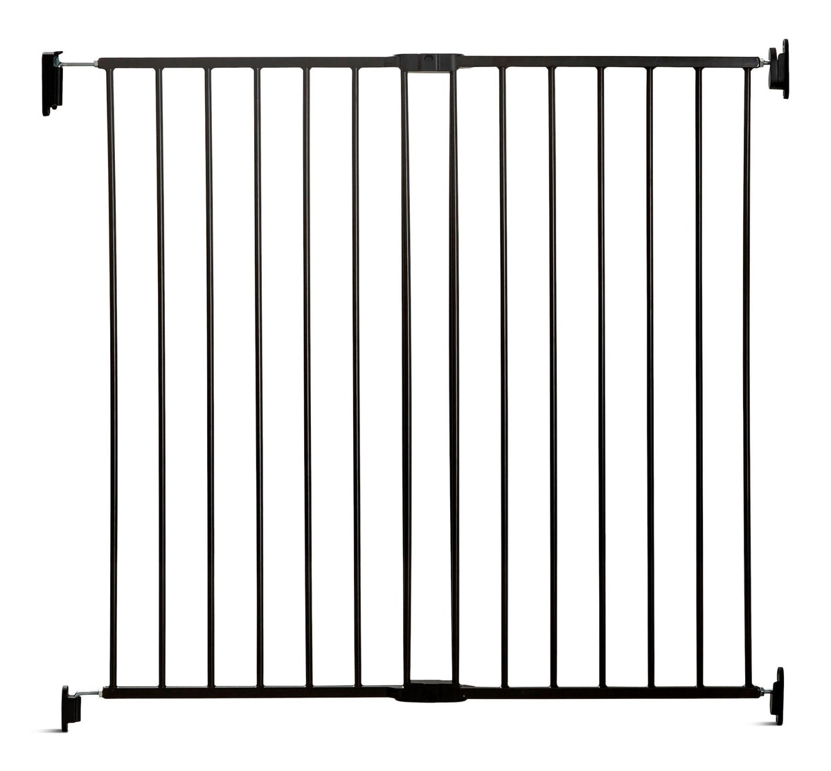 Top-of-Stairs Baby Gate, Black K6I4 - product image 1