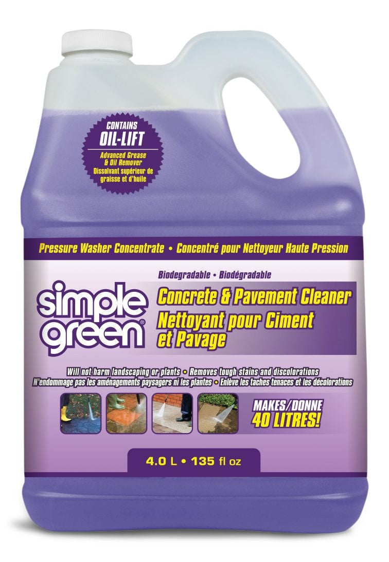 Green Concrete & Pavement Pressure Washer Detergent, 4L C3L3 - product image 2