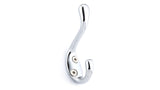 Single Hook, 3.5", Chrome, 3pk Y4B8 - product image 1