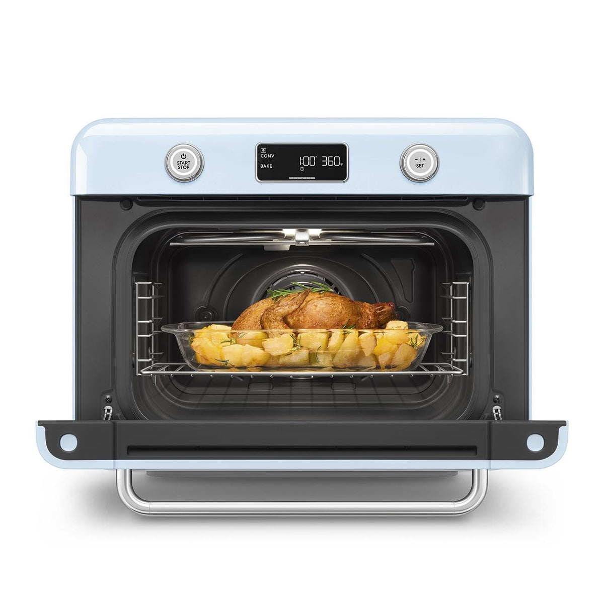 Combi Multifunction Steam Oven with Airfry, Pastel Blue F2B8 - product image 7