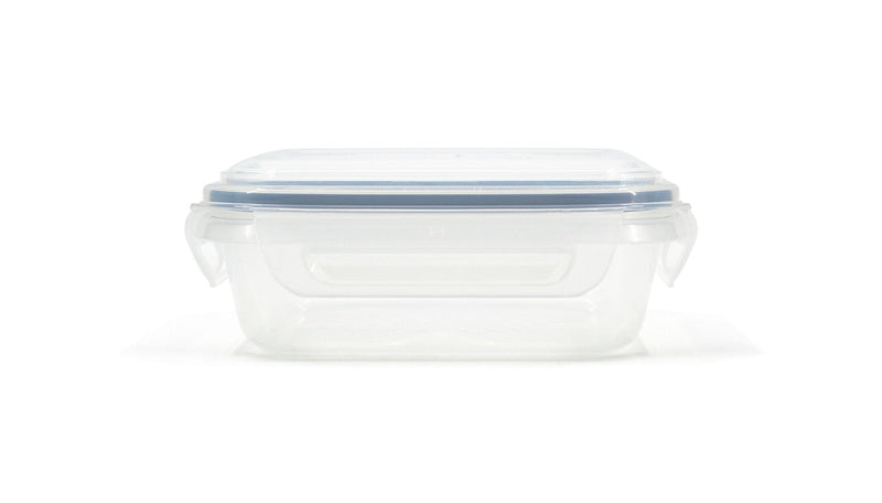 Clear Rectangular Clear Food Storage Container, Nestable, 700-mL H0D3