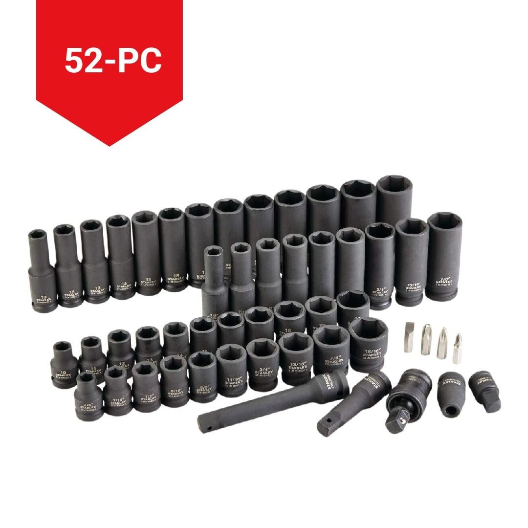 Pro 1/2-in Impact Socket Set, 52-pc Y4N9 - product image 4