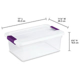 ClearView Storage Box with Latched Lid, 14-L K2R3 - product image 6