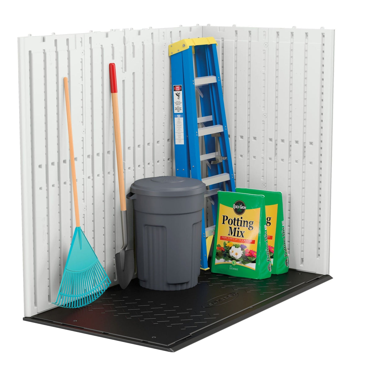 Vista 7x4-ft All-Weather Ice Cube Storage Shed V6R4 - product image 3