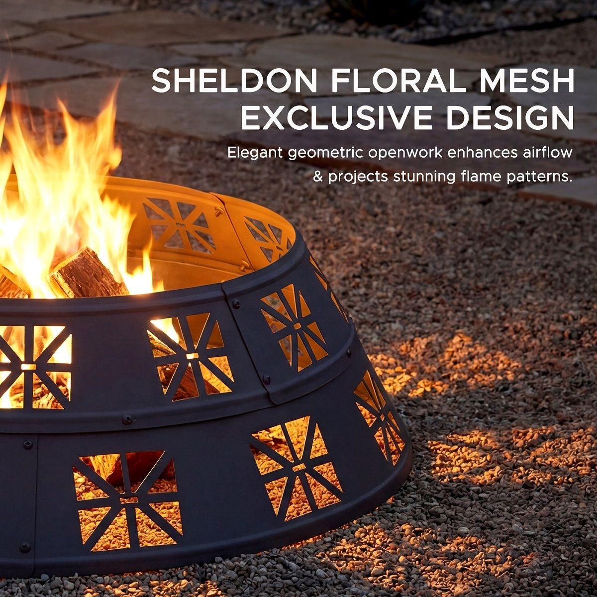 Shelton Fire Ring, Black S6D6 - product image 7