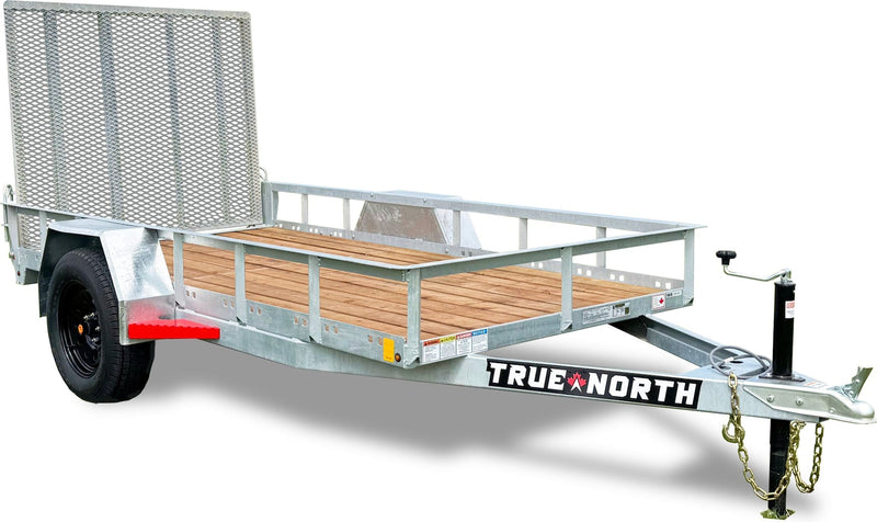 60-in x 10-ft Galvanized Utility Trailer Q3A8