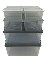 Store Modbox Modular Storage Bin with Lid, 8-pk F1Y3 - product image 5