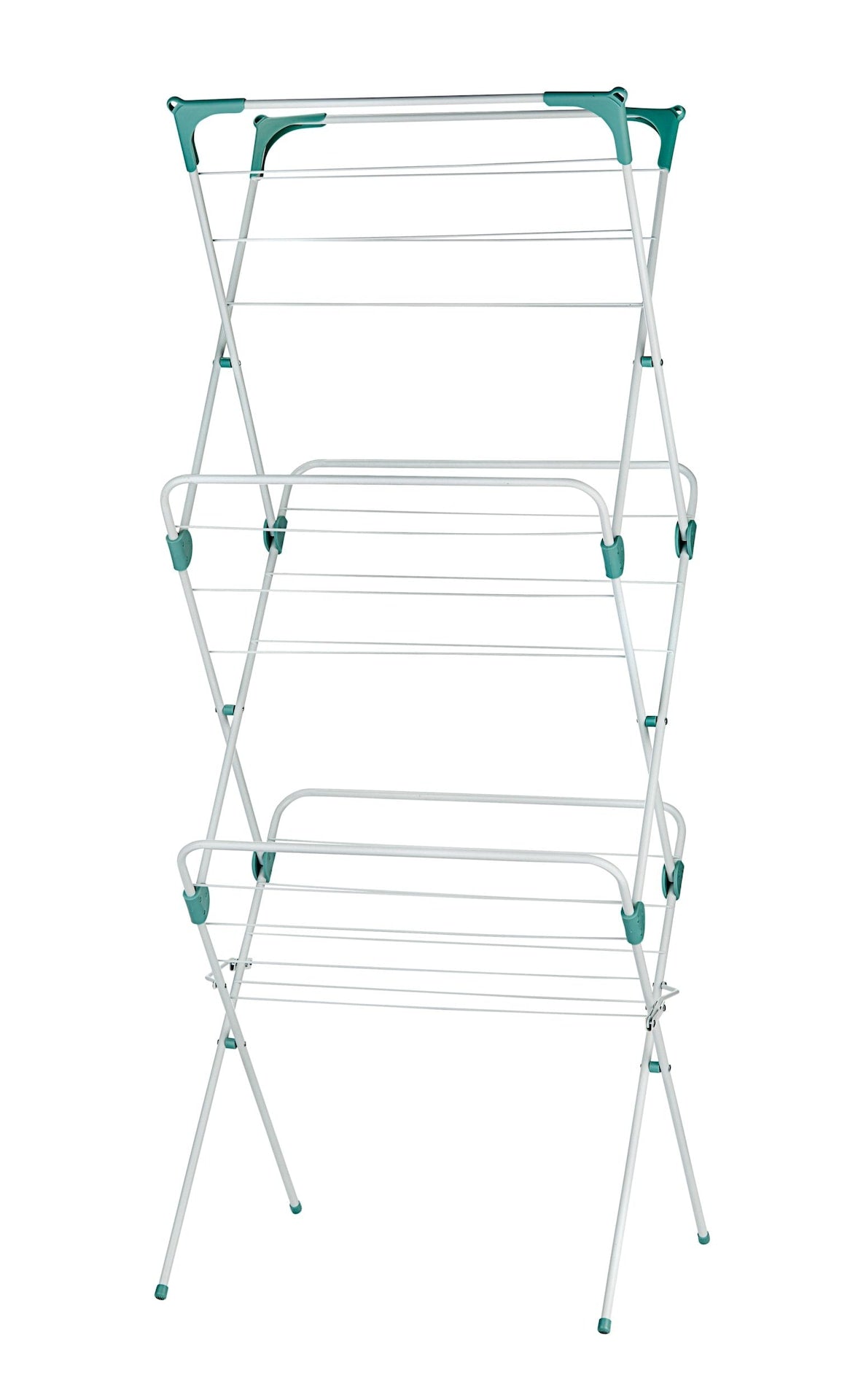 type A 3-Tier Vertical Collapsible Drying Rack, 23.5 x 20.5 x 58-in J5E6 - product image 1