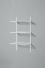 type A Double Track S-32 Wall Upright Shelf Bracket, White, 17-in K8G0 - product image 3