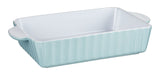 Medium Rectangular Ceramic Baking Dish, Blue E0E7 - product image 1