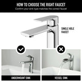 Davidson Single Handle Single Hole Bathroom Sink Faucet, WaterSense Certified, Chrome Z4U4 - product image 4