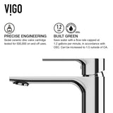 Norfolk Single Handle Vessel Single Hole Bathroom Sink Faucet, WaterSense Certified, Chrome F0E7 - product image 8