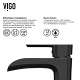 Wisteria MatteStone White Bathroom Sink/Basin Set with Niko Faucet and Oval Composite Vessel H6C4 - product image 6