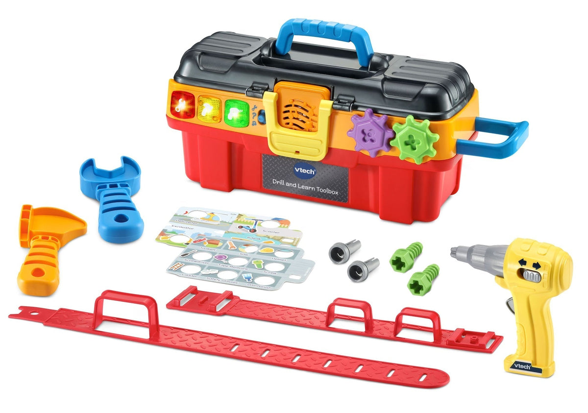Drill & Learn Toolbox Pro, French Language Version, Battery Operated I9V7 - product image 1