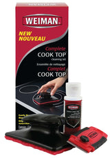 Complete Glass Cooktop Cleaning Kit, 3-pc, Include Scrub Pad, Scraper and Cleaning Solution I7M9 - product image 1